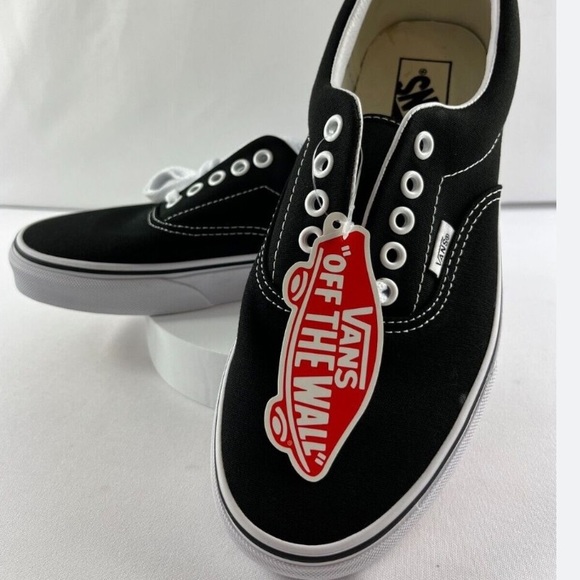 Vans Authentic Solid Canvas Skateboard Sneaker With Contrast Stitching - Picture 2 of 9